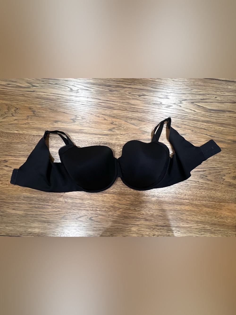 Soma Black Seamless Molded T-Shirt Bra